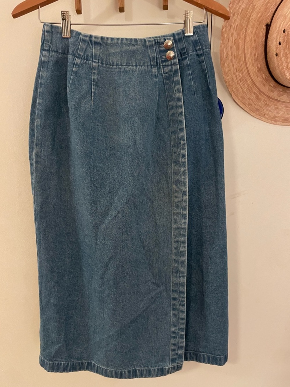 Vintage Denim Skirt | Ruff Hewn | 4p